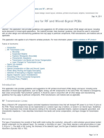 Guidelines For RF PCB Layout 1317765607