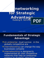 Internetworking For Strategic Advantage