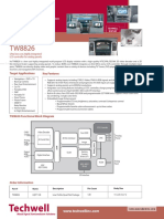 Tw8826 Tw8826: Automotive Display Ics