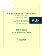 Dầu bôi trơn máy phay MORISEIKI-MAINTENANCE-CLASS PDF