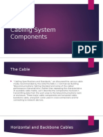 Cabling System Components