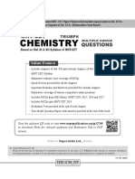 MHT Cet Triumph Chemistry Mcqs Based On STD Xi Xii Syllabus MH Board 12760