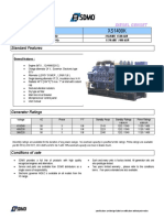 Model: XS1400K Diesel Genset