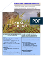 Church Bulletin April 5th 2020