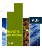 The Anthropological Self-1 PDF