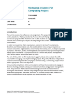 Managing A Successful Computing Project