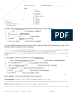 TEST - IX-to 9-10 Tema III Gr.