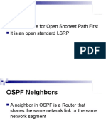 OSPF Stands For Open Shortest Path First It Is An Open Standard LSRP