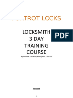 Locksmith Training Course (NEW)