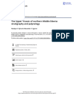 The Upper Triassic of Northern Middle Siberia Stratigraphy and Palynology