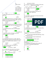 Badminton Rules With Answer