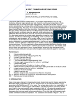 Fem Analysis of A Belt Conveyor Driving Drum: A. Mihailidis, E. Bouras, E. Athanasopoulos