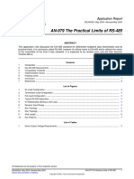 AN-979 The Practical Limits of RS-485: Application Report