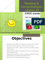 CVCC Words Lesson 29