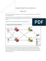 Multi-Level Supply Planning Exercises - SAP IBP