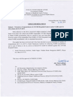 Extension of Empanelment of Ayush Hospitals-Centers Under CGHS CS (MA) Rules (August 2019) - I