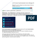 Synchronization Service Manager - Azure AD
