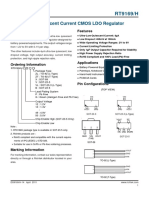 Μμμμμa Quiescent Current Cmos Ldo Regulator: General Description Features