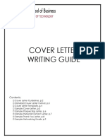 Cover Letter: Writing Guide