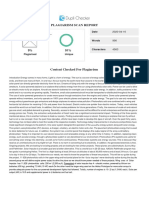 Plagiarism Scan Report: Unique Plagiarised