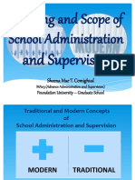 School Administration and Supervision