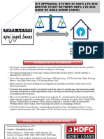 Comparative Study Between HDFC and Sbi Home Loans