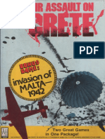 (Wargame-Simulation) Avalon Hill - Air Assault On Crete-Malta