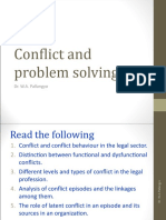 Conflict and Problem Solving