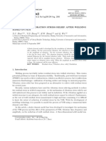 Zhao Et Al. - 2008 - Simulation of Vibration Stress Relief After Welding Based On FEM