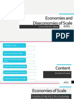 Economies and Diseconomies of Scale