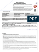 Irctcs E-Ticketing Service Electronic Reservation Slip (Personal User)