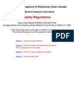 Safety Regulations: International Longshore & Warehouse Union Canada