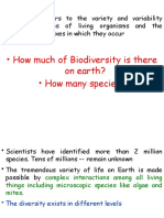 Environmental Science - (Biodiversity)