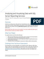 Analyzing and Visualizing Data With SQL Server Reporting Services