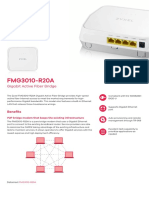 FMG3010-R20A: Gigabit Active Fiber Bridge