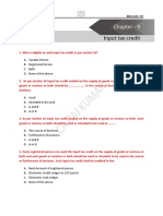 Chapter 9 Input Tax Credit