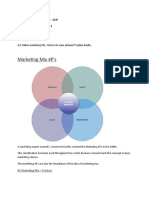 Marketing Mix 4P's