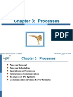 Chapter 3: Processes: Silberschatz, Galvin and Gagne ©2013 Operating System Concepts - 9 Edition