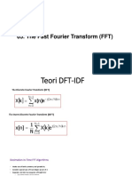 The Fast Fourier Transform (FFT)