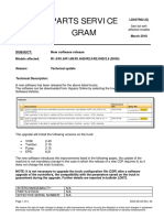 Parts Service Gram: Subject: New Software Release