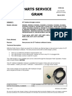 Parts Service Gram: Technical Description