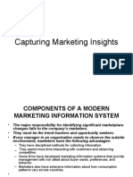 Capturing Marketing Insights