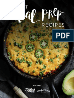 Meal Prep Ecookbook