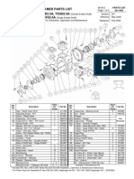 Blackmer Parts List Pump Models: Txd2.5A, Txsd2.5A TX2.5A, TXS2.5A