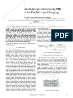 Yaw Rate and Sideslip Control Using PID Controller For Double Lane Changing