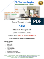 0005 SAP MM Syllabus UCPL Technologies