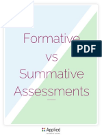 Formative Vs Summative Assessments