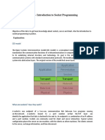 LAB 1-Introduction To Socket Programming: Objectives