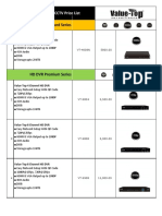 Value-Top CCTV & Accessories Price List-February 2019 KC