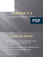 Chapter # 2: Organizing Financial Assets